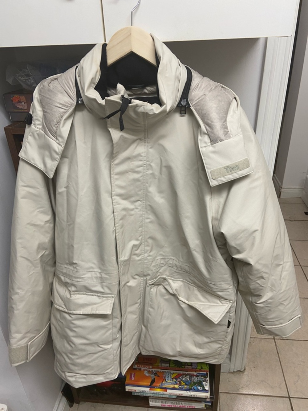 Ariztia TNA Cream/Off-White Big Chill Parka